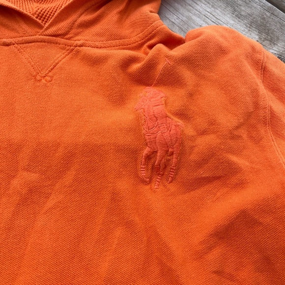 Polo by Ralph Lauren Men's Vibrant Orange Hoodie - Picture 3 of 11